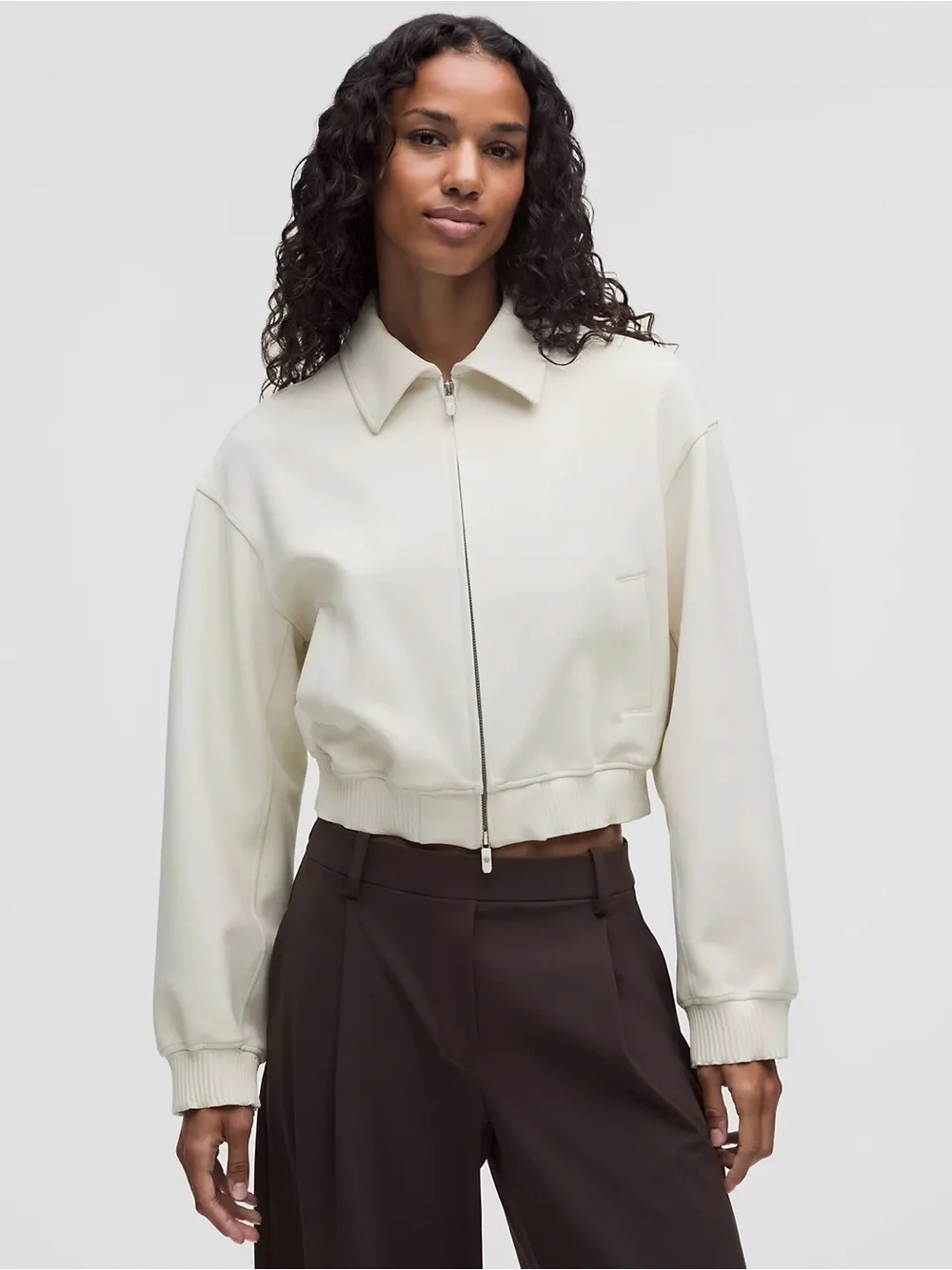 LULULEMON Daydrift bomber jacket cream XS